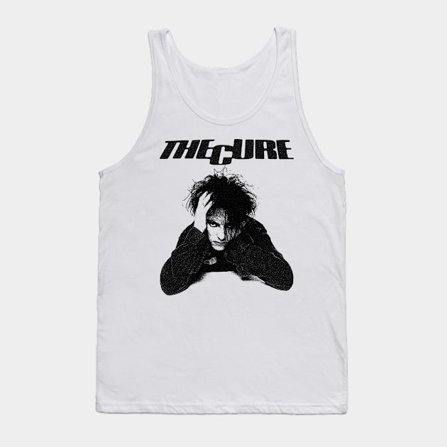 The Cure Robert Smith Tank Top by PUBLIC BURNING